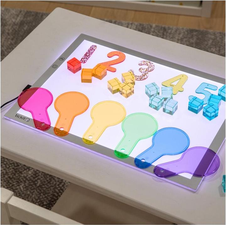 Actual product image TickiT Light panel with color change for children - rectangular A3 - (size 46 x 34 cm)