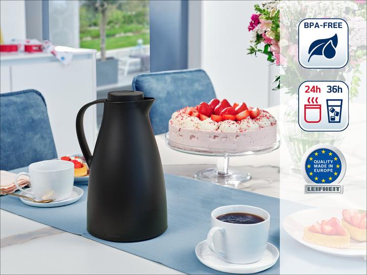 Produktbild Leifheit Isolierkanne Harmonic 1 l schwarz (1 l)