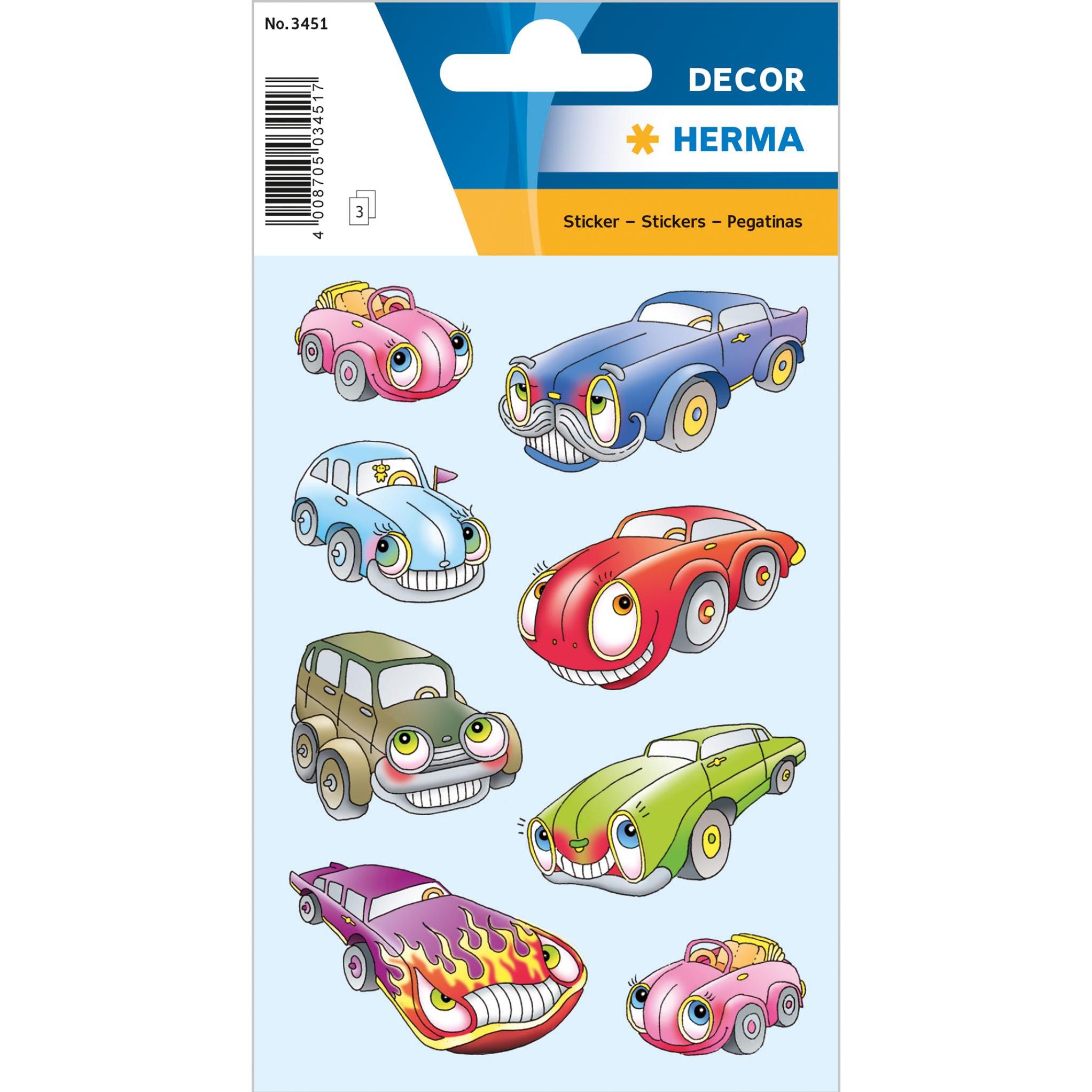 HERMA Sticker Autos (3451)