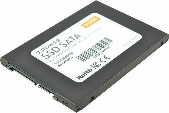 Produktbild 2-Power 512GB SSD 2.5 SATA 6Gbps 7mm (512 GB, 2.5")