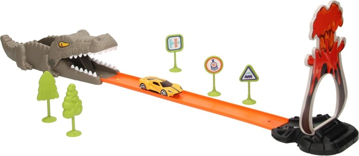 Actual product image Krokodil-Auto-Startbahn-Set