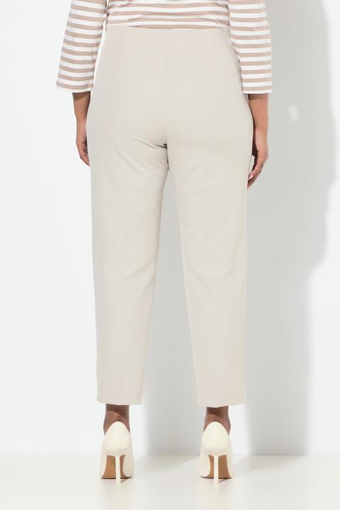 Image du produit Ulla Popken Pantalon 7/8 jambe étroite, taille élastique (60)