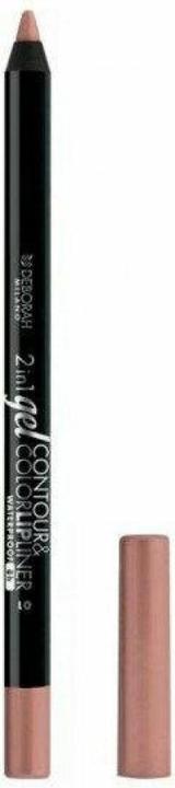 Actual product image Deborah Milano 2in1 Gel Contour & Colour Lip Liner No 02 (2)
