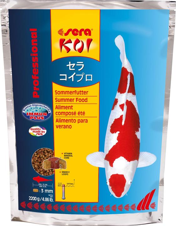 Produktbild Sera Koi Professional Sommerfutter (Koi, Teichfische)