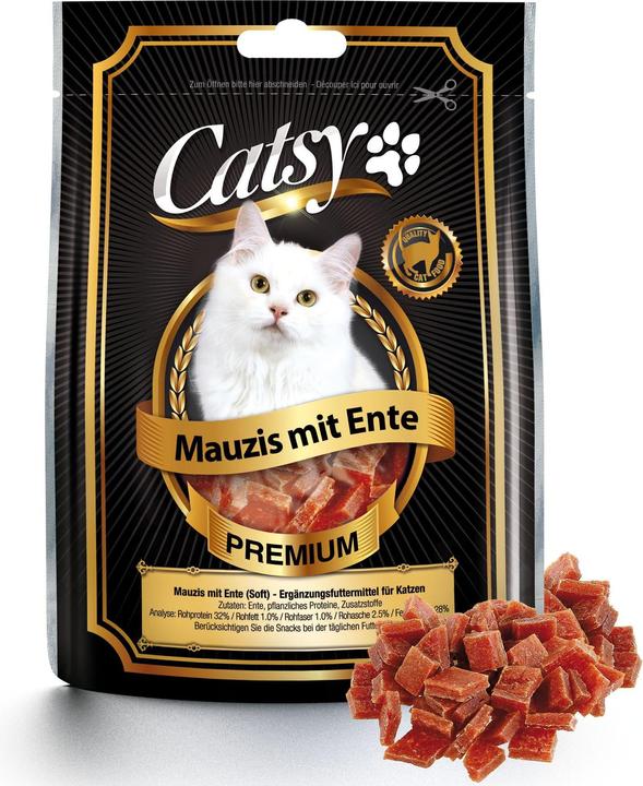 Produktbild Catsy Mauzis mit Ente (Soft) (Adult, Senior, 1 Stk., 50 g)