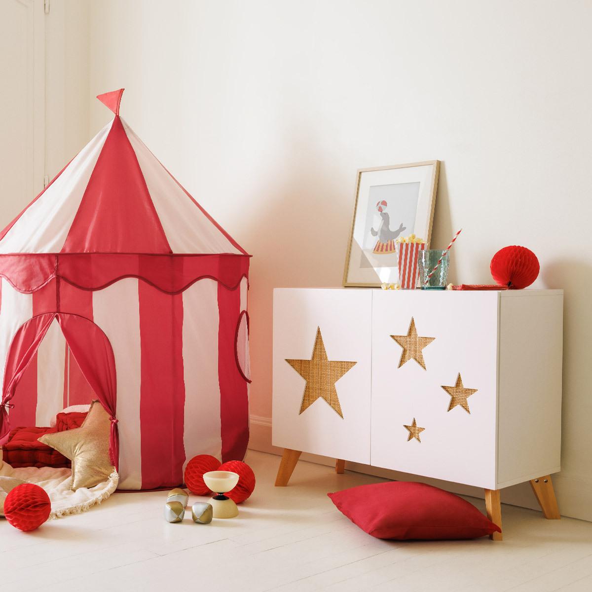 Thumbnail - Atmosphera, Kinderregal, Star-Aufbewahrungsschrank, weiss