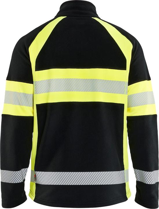 Produktbild Blakläder Hochsichtbare Mikropolar Fleece Arbeitsjacke mit Reissverschluss (L)