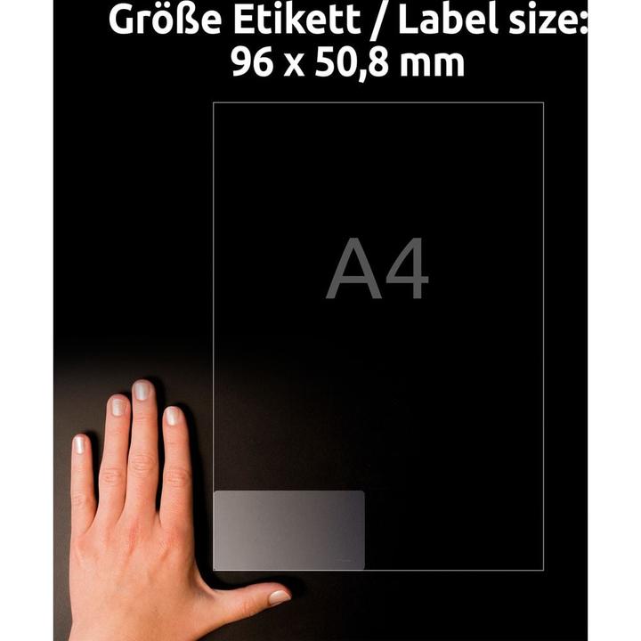 Image du produit Avery Étiquettes transparentes