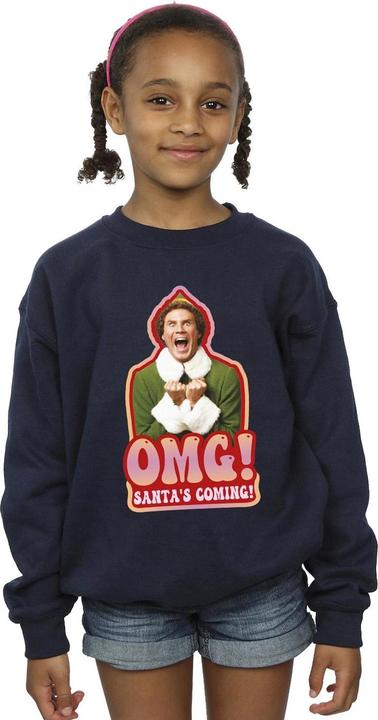 Produktbild Elf Santa Is Coming Sweatshirt Mädchen (140, 146)