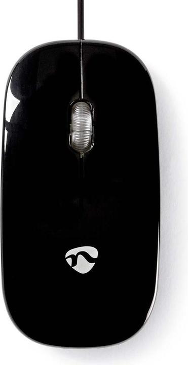 Actual product image Nedis Wired mouse | DPI: 1000 dpi | Number of buttons: 3 | Ambidextrous | 1.20 m | Silent mouse (Cable)