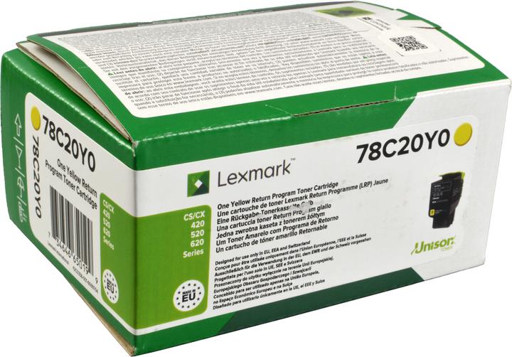 Image du produit Lexmark 78C20Y0 (Y)