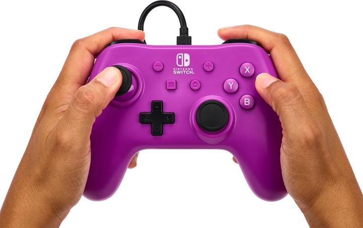 Productafbeelding PowerA Bedrade PowerA-controller voor Nintendo Switch - Druifpaars (Switch)
