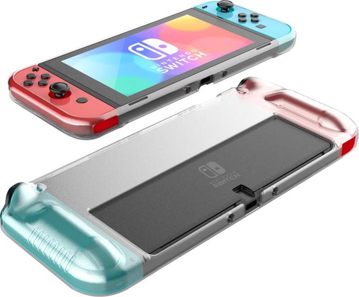 Actual product image VR Shinecon Protective cover for Nintendo Switch OLED Transparent Series (Switch OLED)