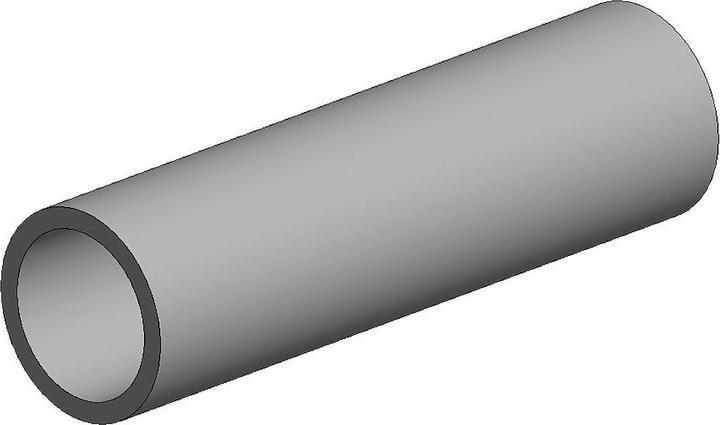 Aztek 35cm tube, opaque P-Styrene 7.9mm (3 pcs)