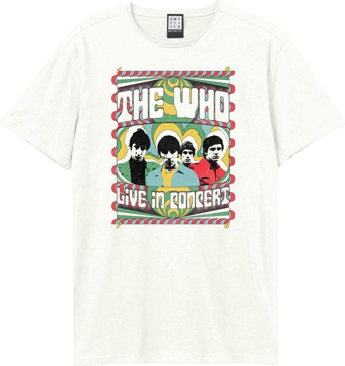 Immagine prodotto Amplified Paisley Live In Concert Maglietta The Who Adulto Unisex (L)