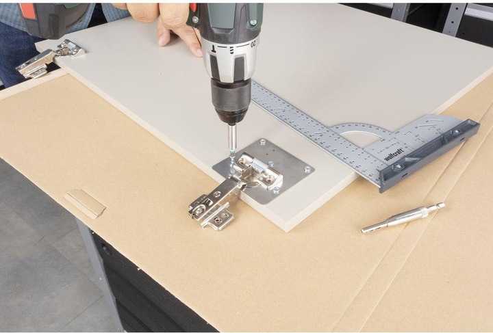 Actual product image wolfcraft Reparaturset für Topfscharniere