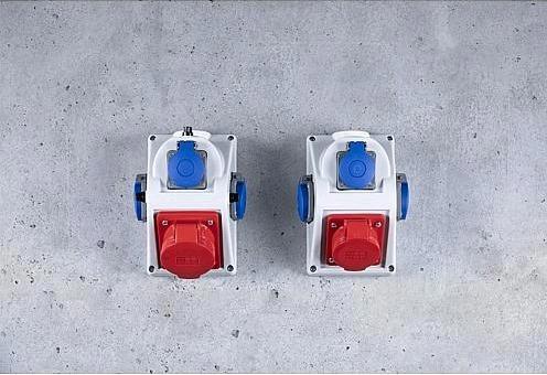 Actual product image Theo Klein 16A CEE wall socket