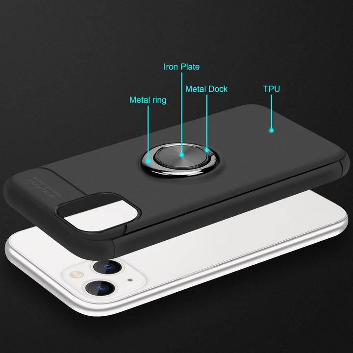Produktbild Cadorabo Hülle für Apple iPhone 14 PLUS im TPU Auto Fokus Style (Apple iPhone 14 Plus)