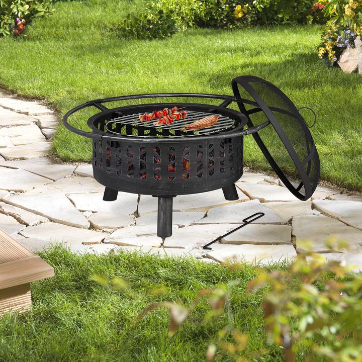 Actual product image Relaxdays Fire bowl (75 cm)