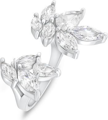 Actual product image Brilio Silver - RI111W Sparkling Open Silver Ring - Circuit: 55 mm (55)