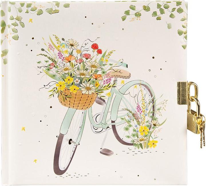 Actual product image Turnowsky Diary Flowery Bike