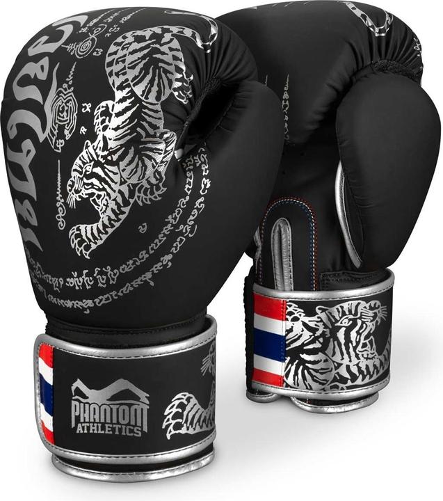 Actual product image Phantom Athletics Boxing gloves Muay Thai - Limited Silver Edition (10 OZ, One size)