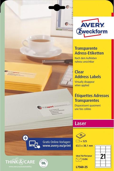 Productafbeelding Avery Adresetiketten