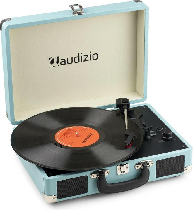 Image du produit Audizio Tourne-disque avec Bluetooth RP116 Bleu (Manuel)