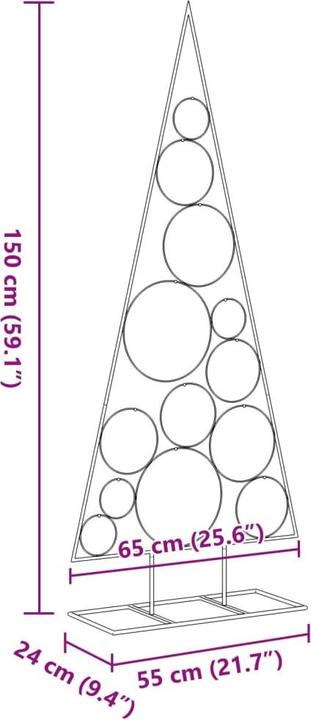 Produktbild vidaXL Weihnachtsbaum (150 cm)
