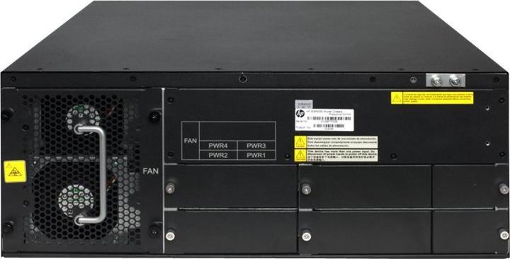 Produktbild HPE E N FlexNetwork MSR4000 Chassis 2 MPU, 1 SPU, 6 HMIM, 4 PSU Slots
