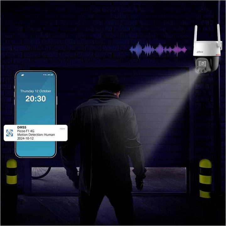 Actual product image Default Dahua Picoo F1 4G 4MP (DH-P4F-PV-4G-PRO) (2560 x 1440 Pixels)