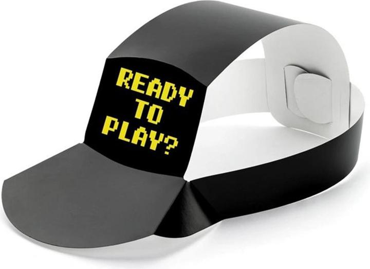 Image du produit Partydeco Chapeaux de fête Game 38.5 x 18.5 cm, 6 pièces (6 pcs)