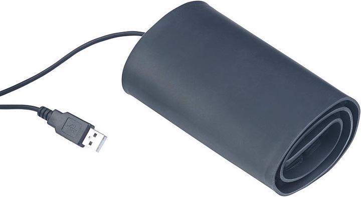 Produktbild GeneralKeys Wasserdichte Silikon-USB-Tastatur mit Ziffernblock, zusammenrollbar (DE, Kabelgebunden)