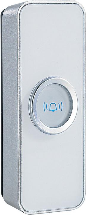 Produktbild FreeTec Kabellose Funk-MP3-Türklingel "IMP-33 Design", 100 MB Speicher