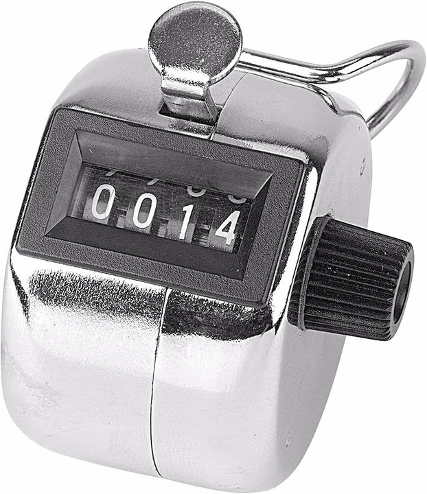 Produktbild Infactory Handzähler aus Metall, 2er-Pack