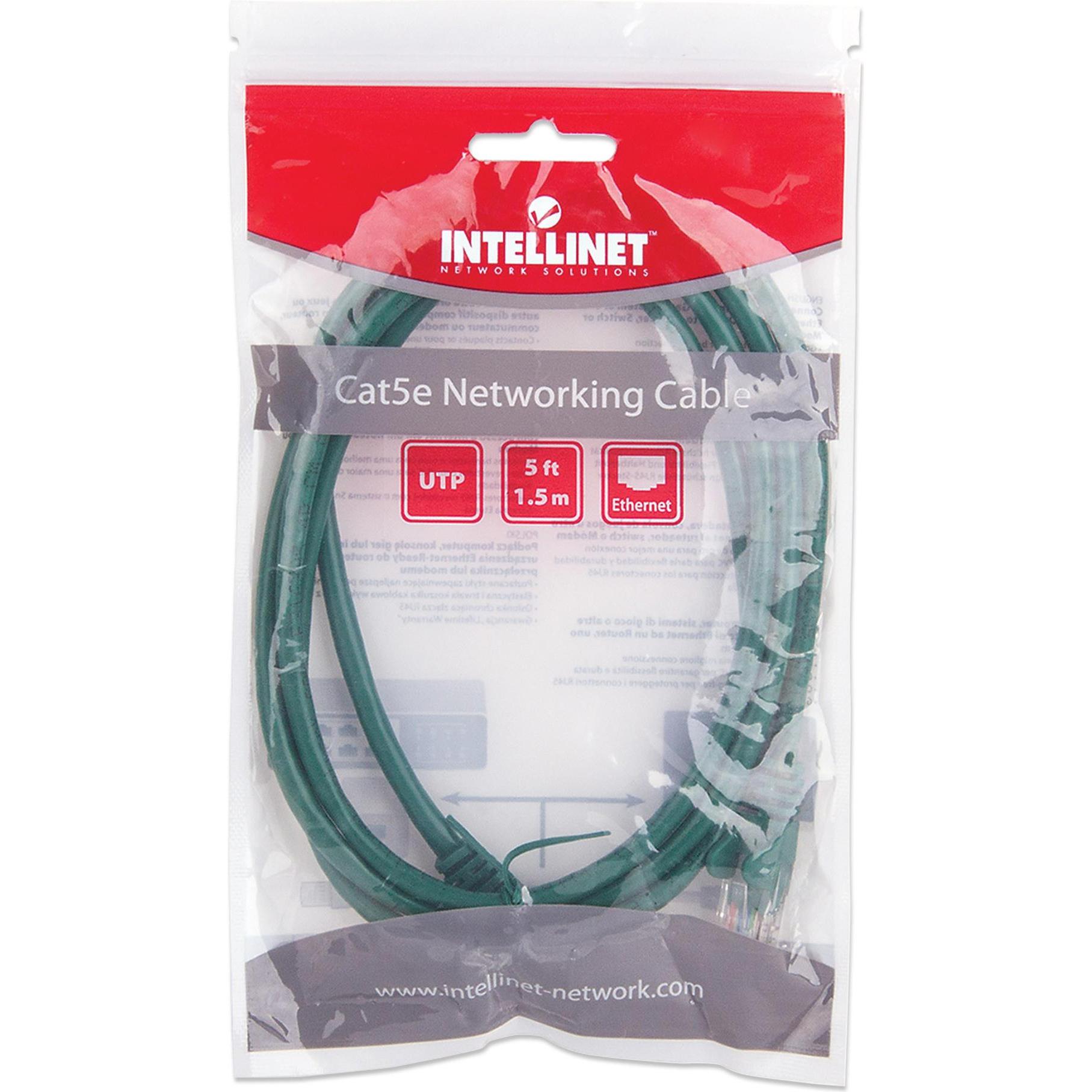 Thumbnail - Intellinet Patch-Kabel (U/UTP, CAT5e, 1.50 m), Netzwerkkabel