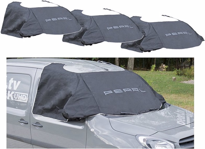 Produktbild Pearl 3er-Set Anti-Eis-Kfz-Scheibenabdeckung
