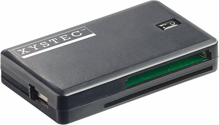 Produktbild Xystec Smart-, SIM- und Multi-Card-Reader mit 7 Slots, USB 2.0, Plug & Play (USB)
