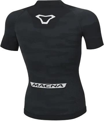 Actual product image Macna BASE LAYER COOL Unterziehshirt schw.-grau-silber S-M (M, S)