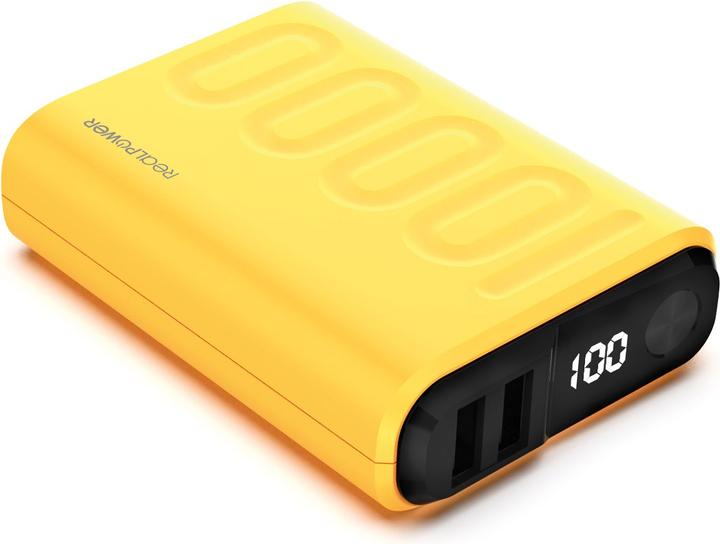 Actual product image RealPower Powerbank PB-10000 Power (10000 mAh, 20 W, 36 Wh)