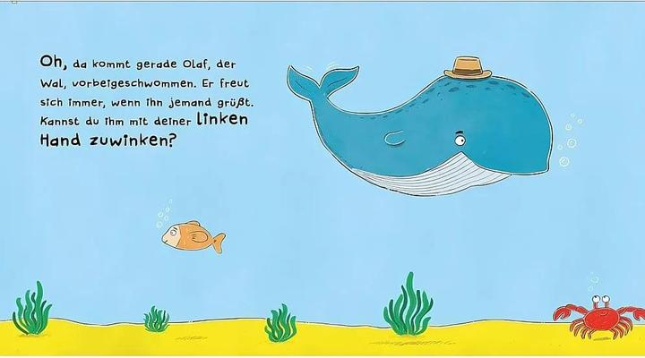 Produktbild Wink dem Wal - Ein Mitmachbuch (Deutsch)