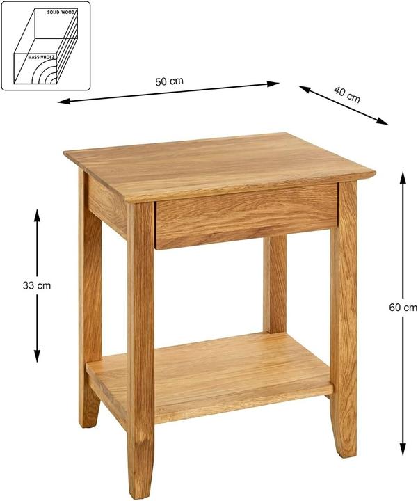 Actual product image HAKU Möbel Console (50 x 40 x 60 cm)
