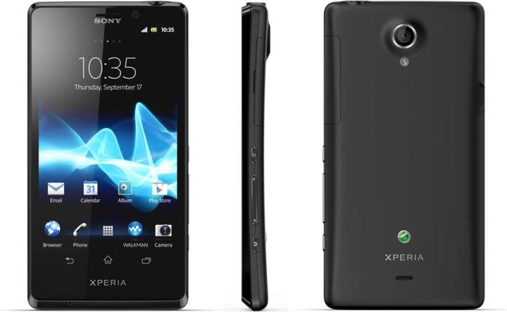 Actual product image Sony Xperia T (16 GB, 4.60", 3G)