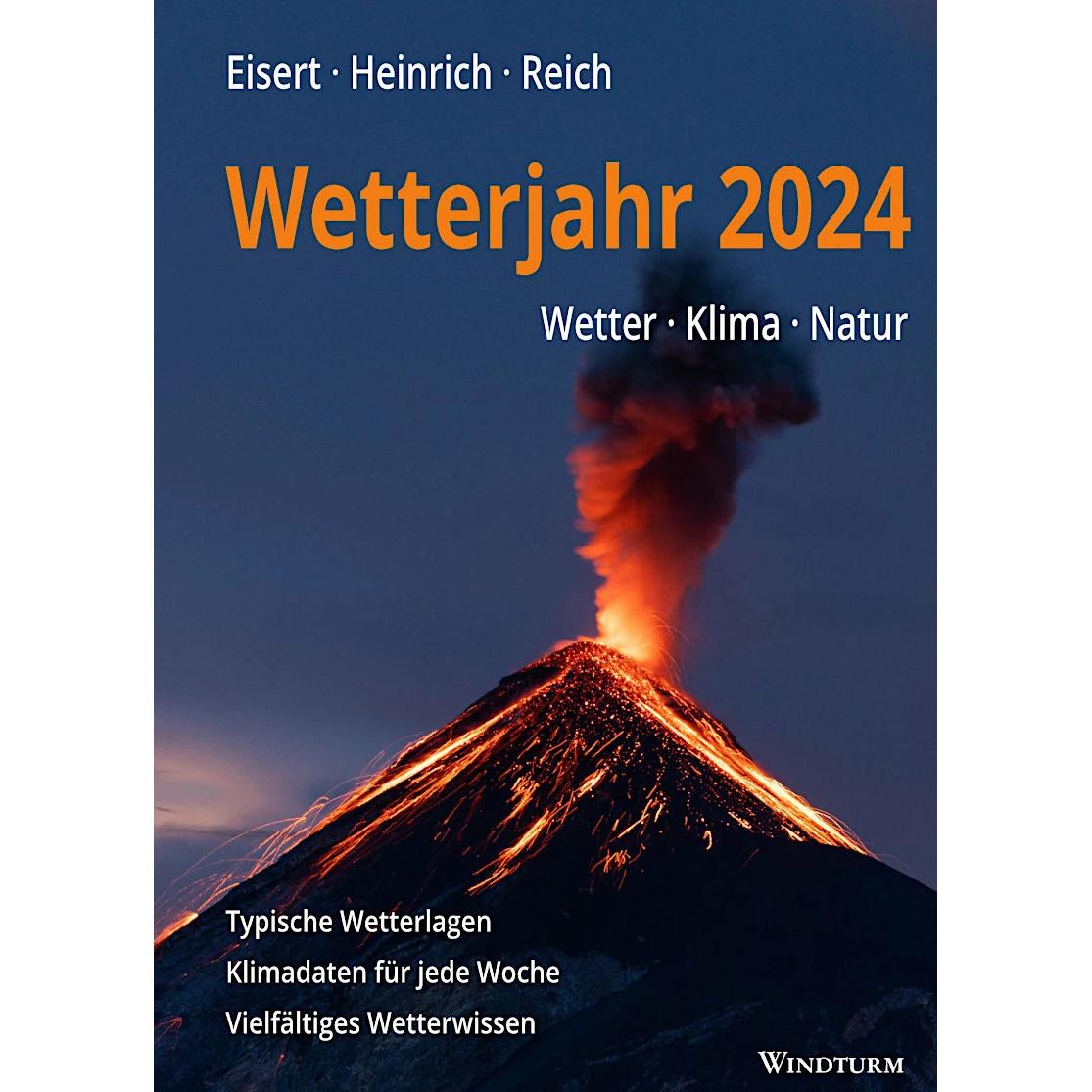 Thumbnail - Windturm, Kalender, Wetterjahr 2024 (Harter Einband, Deutsch)