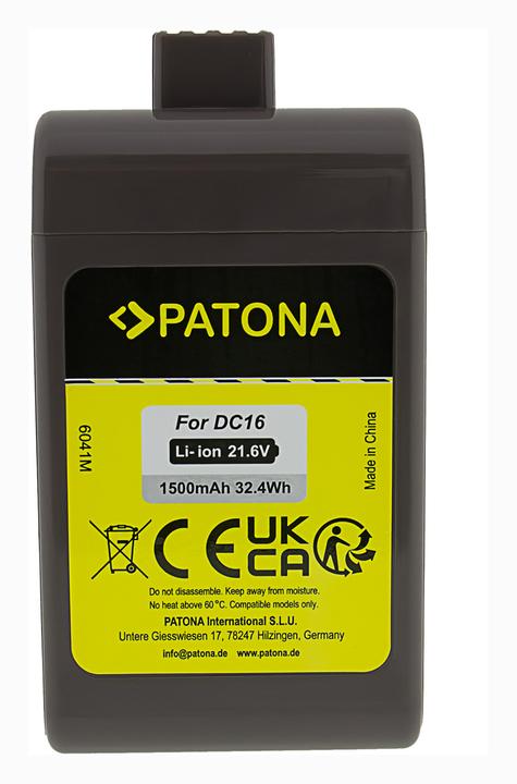Image du produit Patona Batterie Dyson BP01, DC16