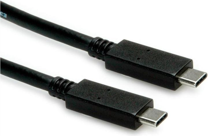 Actual product image Roline Câble USB3.2 Gen2, av. Emark PD 100W, C-C, M/M, 1m (1 m, USB 3.2 Gen 2, 100 W)