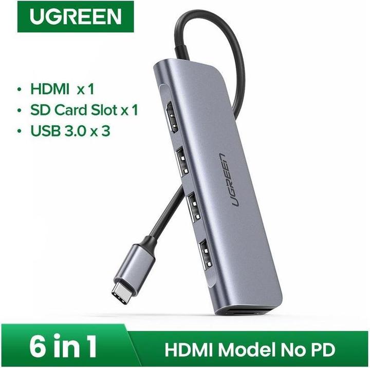 Produktbild Ugreen CM195 (USB-C, 6 Ports)