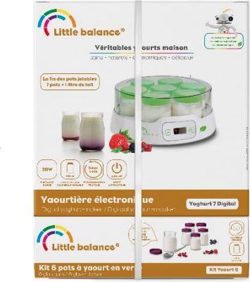 Image du produit Little Balance Yogurt 7 Digital + 6 pots