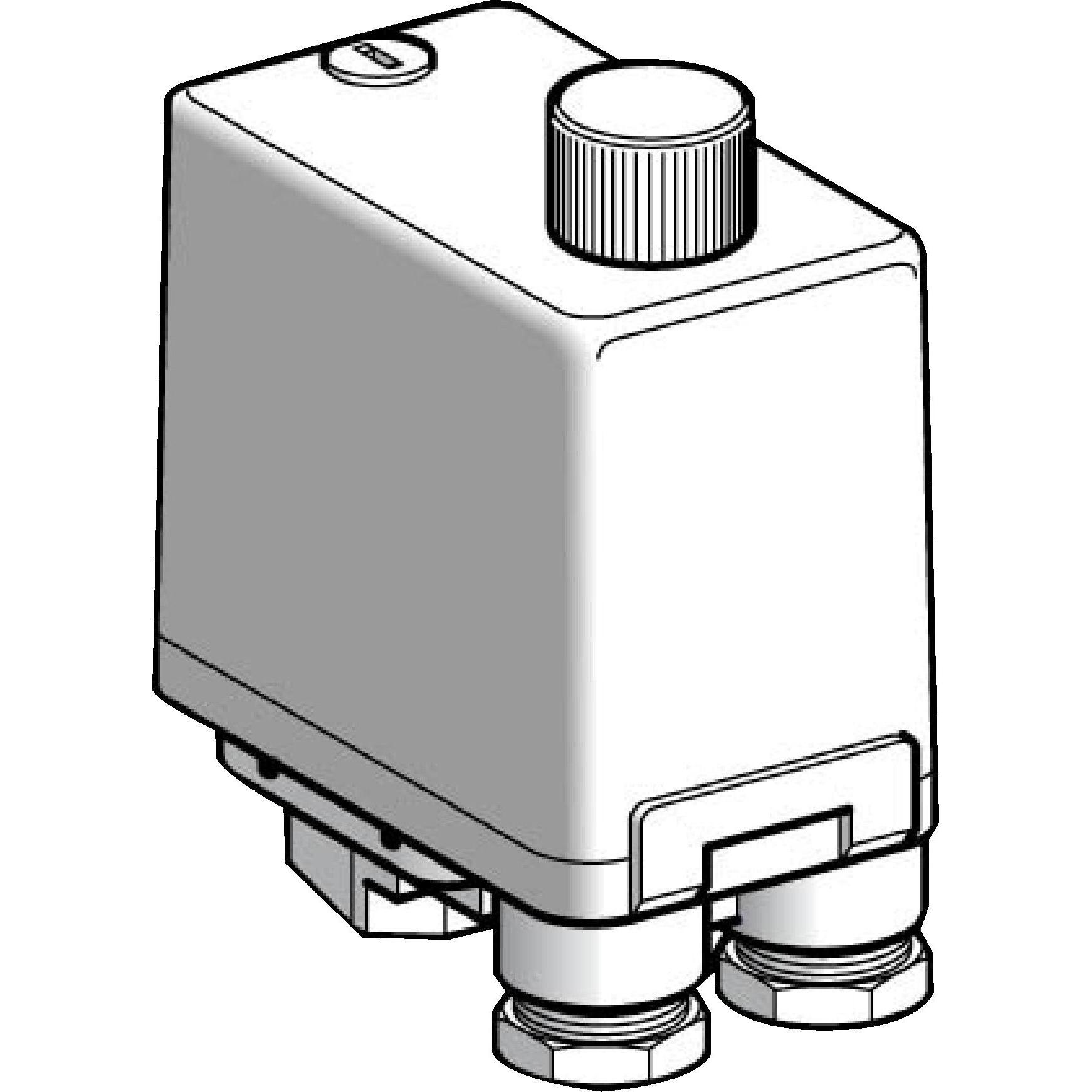 TE Sensors Druckschalter XMPE12C2242, Taster + Schalter