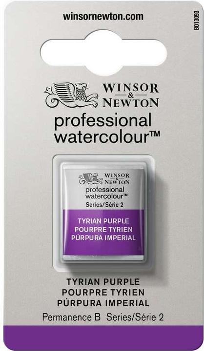 Image du produit Winsor & Newton Watercolour proff. 1/2 pan Tyrian Purple 419